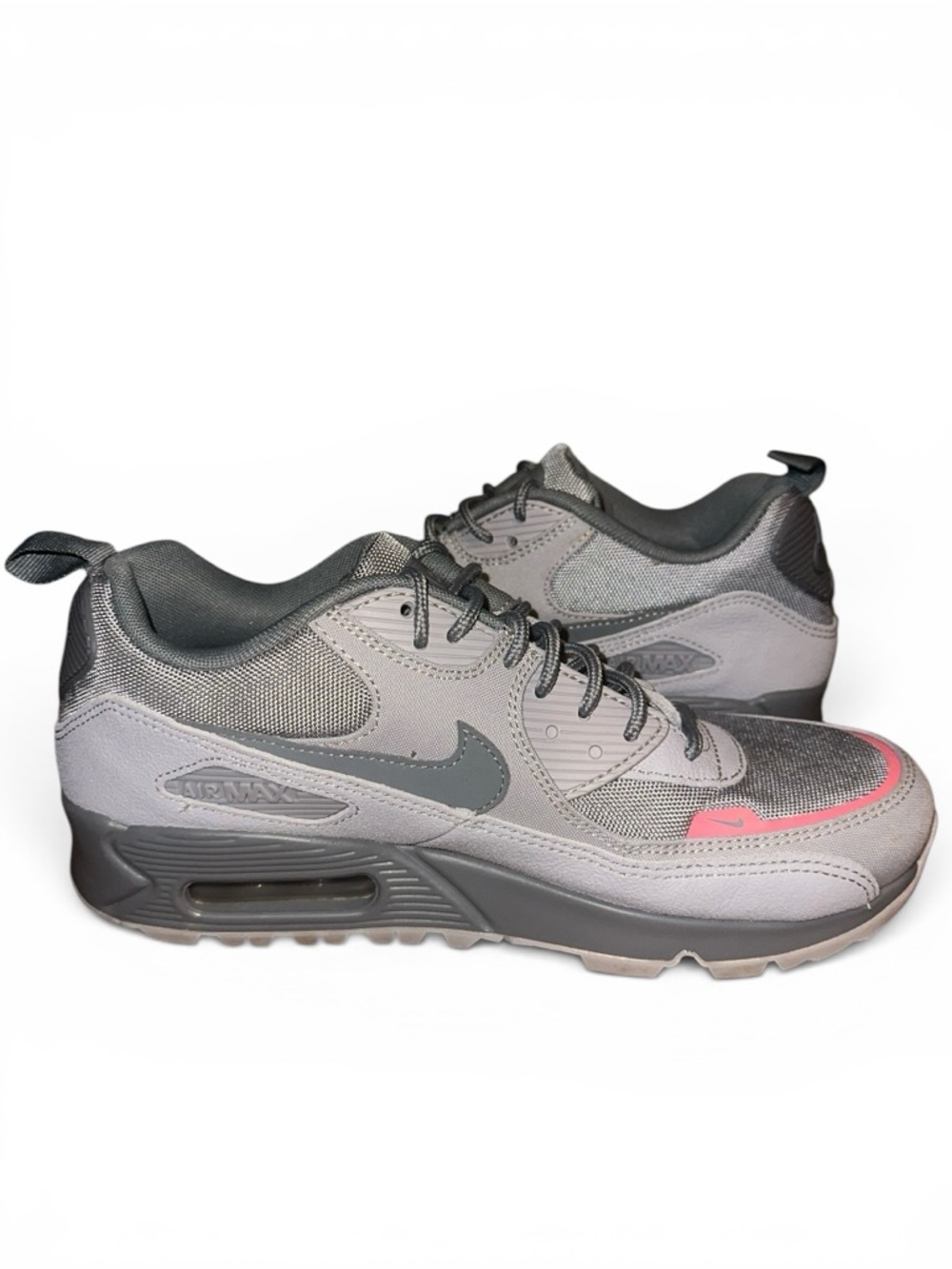 Nike Air Max 90 Surplus Wolf Grey/Cool Grey-Pink Salt Mens Size 8 - Picture 6 of 9